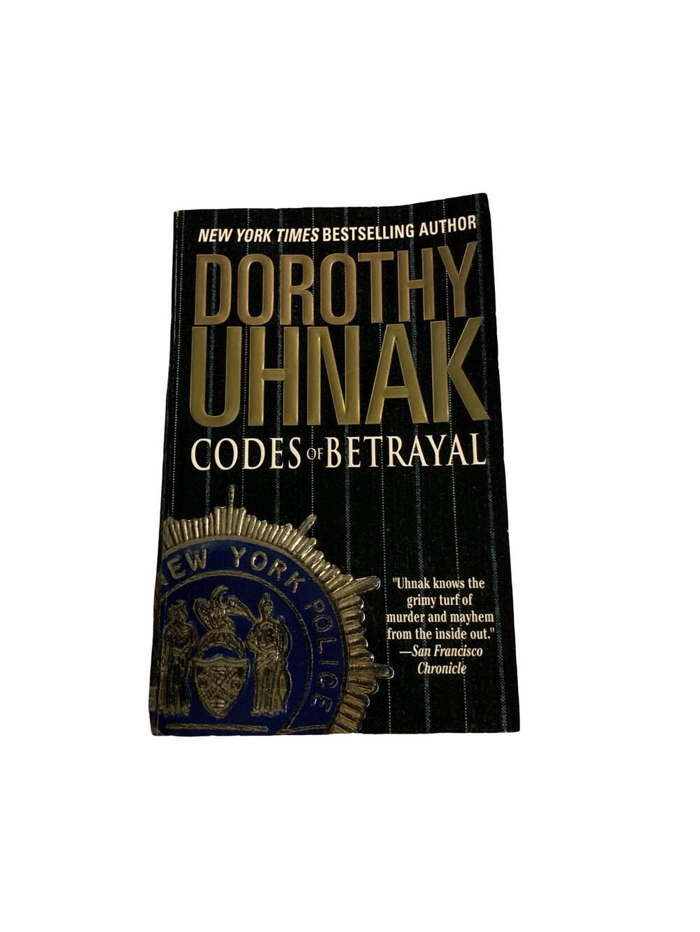 Codes of Betrayal Dorothy Uhnak Mass Market Paperback Police Thriller